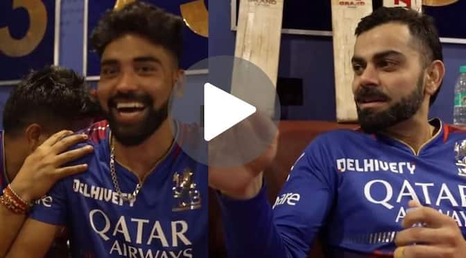 [Watch] ‘Bol, Mujhe Sirf Stump Dikhra’: Siraj And Kohli Engage In Funny Banter After Win Vs DC